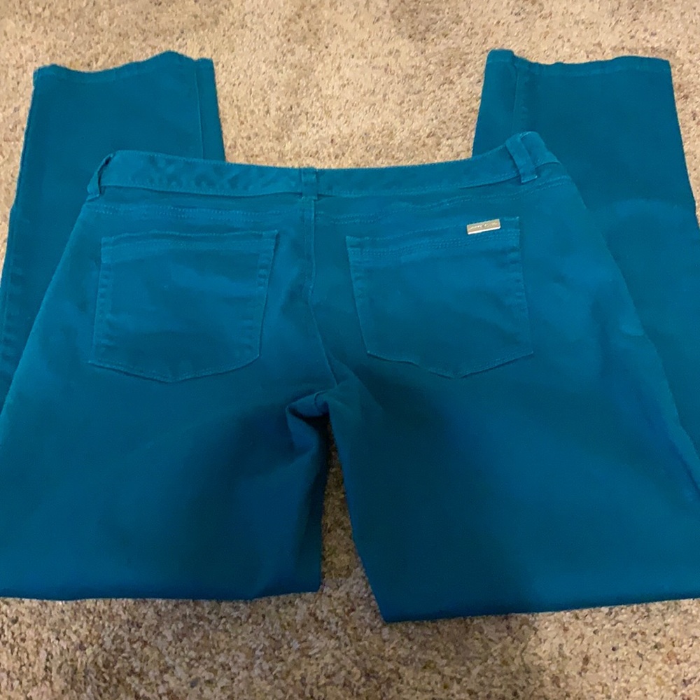 Green jeans